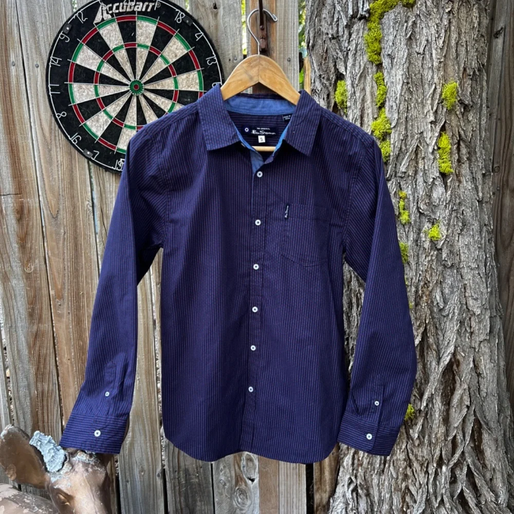 Ben Sherman Mod Pattern Button-Down. - Picture 1 of 6